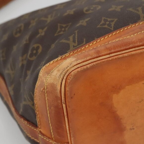 Authentic LOUIS VUITTON Monogram Noe Shoulder Bag M42224 LV - Picture 8 of 16